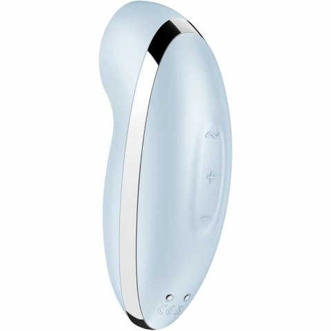 Satisfyer Tap & Climax 2 stymulator wibracyjny dwusilnikowy niebieski