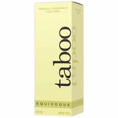 Taboo Equivoque Unisex Perfumy z Feromonami 50 ml Drewno Ambra
