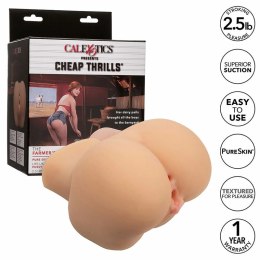 CalExotics Cheap Thrills Farmer's Daughter Model Pure Skin 1,1kg Masturbator podwojny