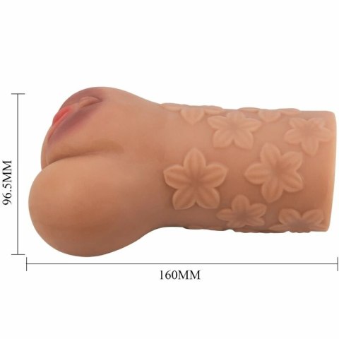 Crazy Bull BM-009236N-1 Masturbator anatomiczna maszyna intymna podwojny tunel TPR