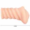 Crazy Bull Pocket Pleasure - Masturbator kompaktowa maszyna intymna TPR, cielista