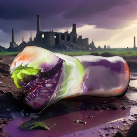 EPIC Brontes Cyclops silikonowa maszyna intymna kolorowa 18cm