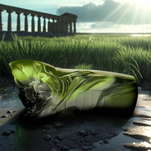 EPIC Cybersilicock Steropes - model ustny, silikonowy, 18 cm, kolorowy