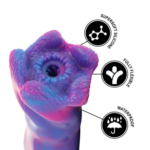 EPIC THETIS Cyclops - Silikonowa Maszyna Intymna, 200 mm, Kolorowy Design
