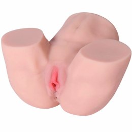 XISE Cindy Masturbator model anatomiczny dwukanałowy, silikonowy, pozycja leżąca