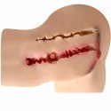 XISE KALLY Intymny model anatomiczny dwukanałowy, silikon TPE, realistyczny