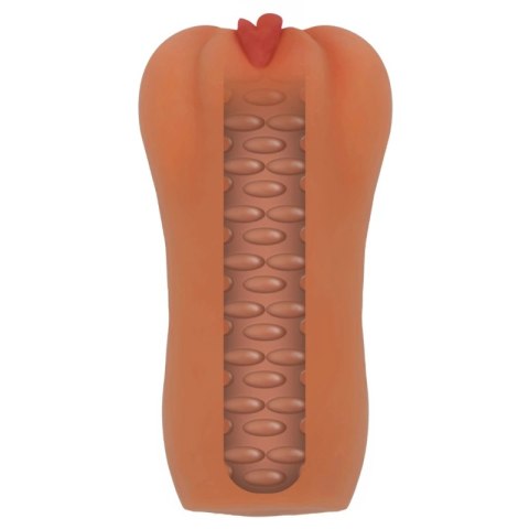 Jamyjob Signature Sasha - anatomiczna maszyna intymna z TPR, 14 cm