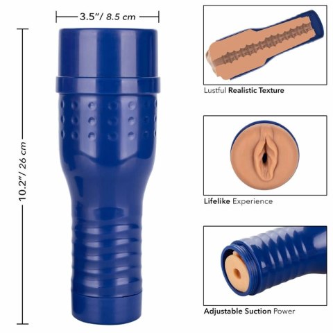 PRIVATE Alexa Tomas Superstar Masturbator model anatomiczny karmelowy 18 cm