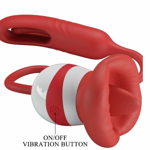 Romance Alyss Intymny Symulator Ust Czerwony 5 Trybow USB