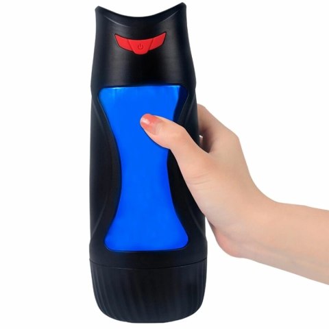 SHEQU Renee - ręczna maszyna intymna z wibracją w etui, silikonowa