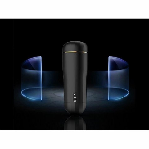 SHEQU SNOW - Intymny masażer z wibracją i funkcją fal ssących, biały