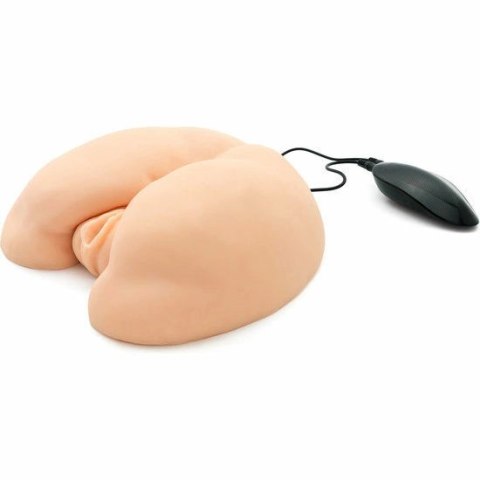 ACT Model Horny Vibrating - Anatomiczna maszyna intymna z dwiema strefami 22 cm