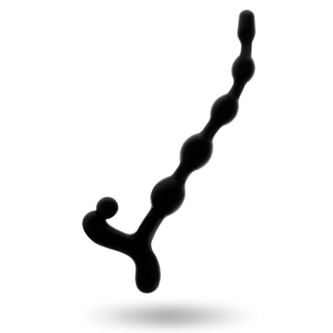 Addicted Toys kulki treningowe anatomiczne 22 cm czarne TPR