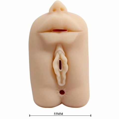 Baile Temptation Passion Lady - model z trzema anatomicznymi tunelami TPR