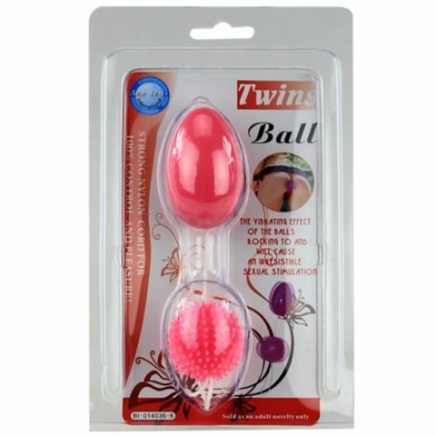 Baile Twin Balls połączone kulki do ćwiczeń mięśni, TPR/ABS