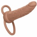 CalExotics Performance Maxx Podwojny Penetrator Silikonowy Brązowy USB