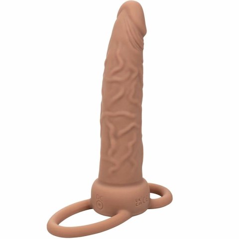 CalExotics Performance Maxx Podwojny Penetrator Silikonowy Brązowy USB