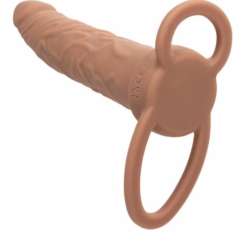 CalExotics Performance Maxx Podwojny Penetrator Silikonowy Brązowy USB