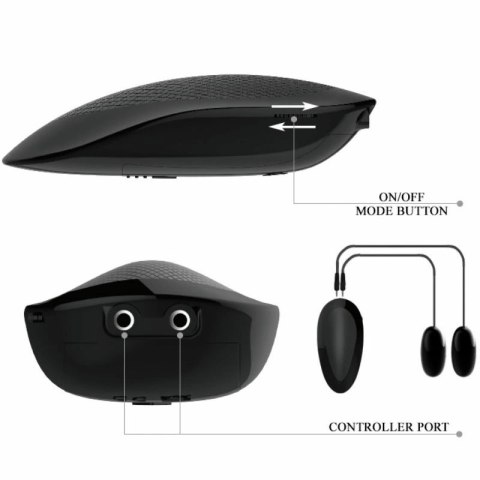 Crazy Bull Model 8 - Popiersie Intymne z Funkcją Wibracji, Skora Premium