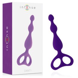 Intense Danti Lilac - anatomiczny stymulator silikonowy 17,5 cm