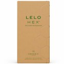 LELO HEX Organic prezerwatywy 12 szt. ekologiczny lateks, struktura HEX