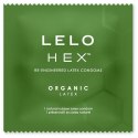 LELO HEX Organic prezerwatywy 12 szt. ekologiczny lateks, struktura HEX