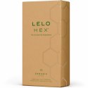 LELO HEX Organic prezerwatywy 12 szt. ekologiczny lateks, struktura HEX