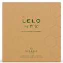 LELO HEX Organic prezerwatywy 36 szt. lateks organiczny, struktura HEX