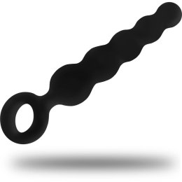 Ohmama Korek anatomiczny silikonowy z poziomem, 12,5 cm, czarny