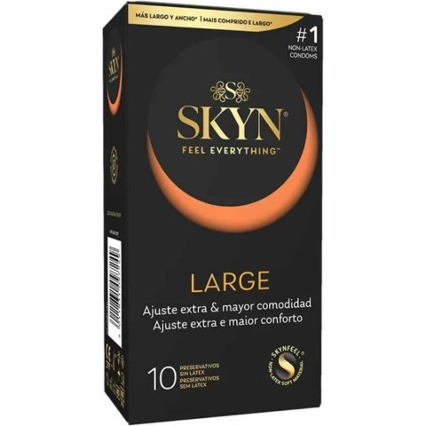 SKYN Large Prezerwatywy bez lateksu 56mm 10 sztuk komfort XL