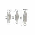 ToyJoy Finger Rimmer Zestaw 3 Rozmiarow Przeźroczysty - Anatomiczne Rozszerzacze