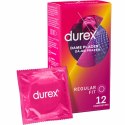 Durex Dame Placer 12 szt. prezerwatywy z wypustkami i prążkami 56mm