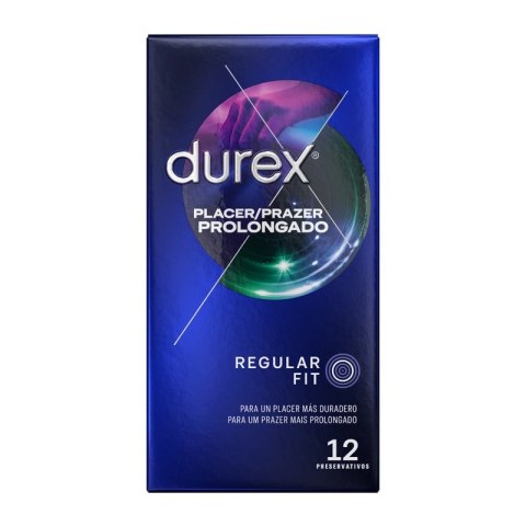 Durex Extended Pleasure 12 szt. - prezerwatywy opoźniające, 56 mm