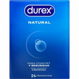 Durex Natural Plus 24 sztuki - ergonomiczne, lateksowe, zapachowe