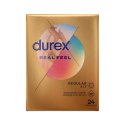 Durex RealFeel 24 szt. prezerwatywy bez lateksu, naturalny kontakt
