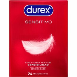 Durex Sensitive Soft 24 szt. - cienkie, komfortowe prezerwatywy Easy-On