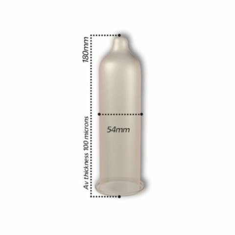 Pasante Extra - wytrzymałe prezerwatywy 144 szt. gruba powierzchnia