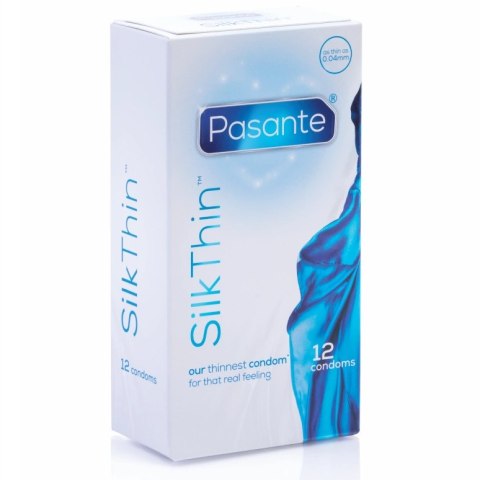 Pasante Silk Thin 12 szt. ultracienkie prezerwatywy lateksowe