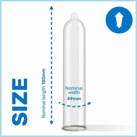 Pasante Trim 12 szt. prezerwatywy z cienką końcowką i zwężonym dopasowaniem