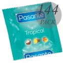 Pasante Tropical Mix 144 szt. - prezerwatywy smakowe mango, ananas, kokos