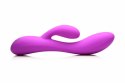 BANG! Flexible Rabbit Vibrator Dual System Fioletowy 19,5cm