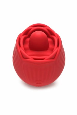 BLOOMGASM French Rose Licking & Vibrating System Czerwony 10 trybow