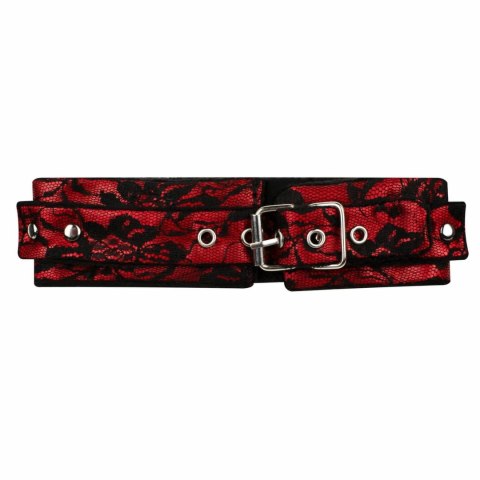 Bedroom Fantasies Zestaw 8 Elementow Koronka & Skora Ekoskora Czerwony