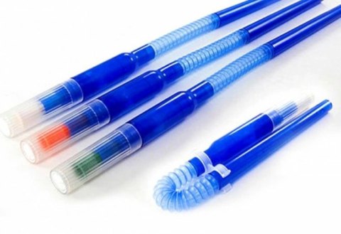 Curan Man CM12 Cewnik jednorazowy z uchwytem Blue Grip - 12CH, 1 szt.