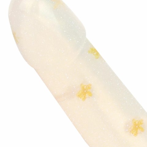 Dildo Collection Floral Fantasy Model Gold Flowers 15cm z przyssawką