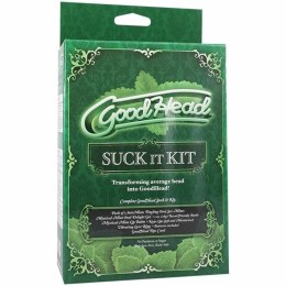 Doc Johnson GoodHead Zestaw do Pielęgnacji Ust i Odświeżenia Mint