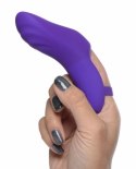 FRISKY Finger Bang Her Pro Pierścieniowy Wibrator do Palca Fioletowy