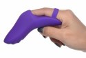FRISKY Finger Bang Her Pro Pierścieniowy Wibrator do Palca Fioletowy