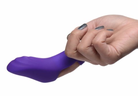 FRISKY Finger Bang Her Pro Pierścieniowy Wibrator do Palca Fioletowy