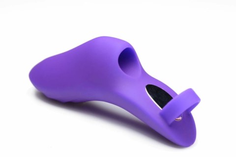 FRISKY Finger Bang Her Pro Pierścieniowy Wibrator do Palca Fioletowy